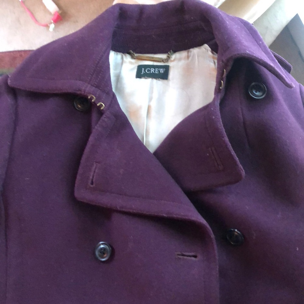 J. Crew wool pea coat
